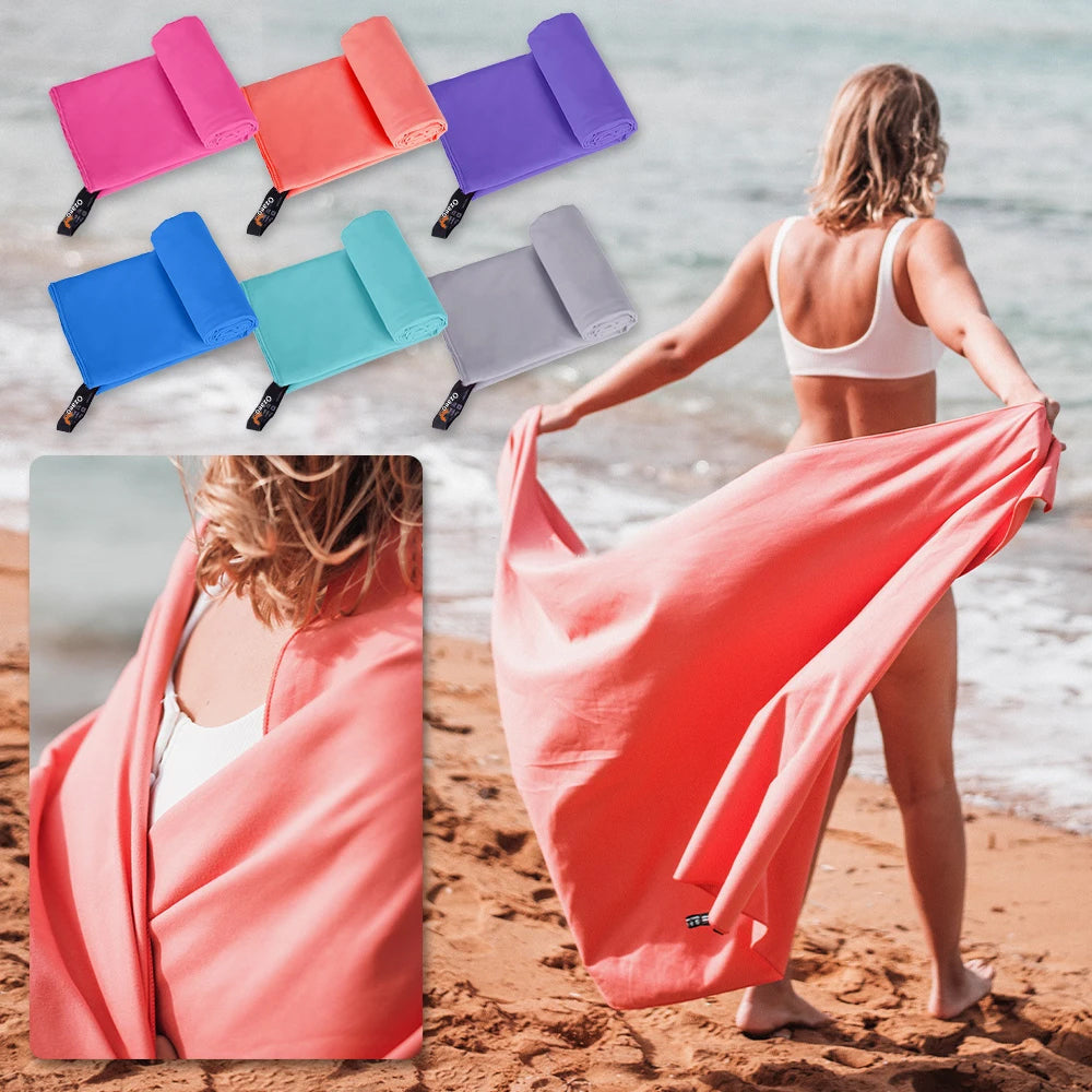 OZAEO Sand-free Microfiber beach towel オザエオ 砂がつかない マイクロファイバー ビーチタオル