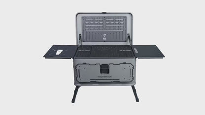Rockbrook 20th Anniversary Limited Edition 50L Aluminum Table Box Rockbrook 50L GREY/BLACK Aluminum Table Box KARGO ANNI2024 BX1025