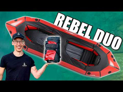 Anfibio（アンフィビオ）Rebel Duo・Rebel Duo+｜2人乗りパックラフト・スプレーデッキ付き
