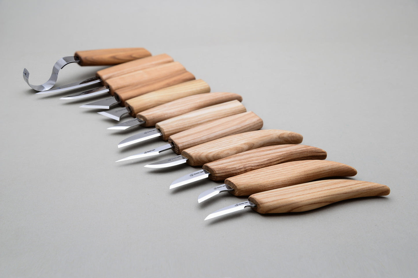 ビーバークラフト ウッドカービングセット ナイフ12本 キャンバスロールツールセット Beaver Craft Wood Carving Set of 12 Knives