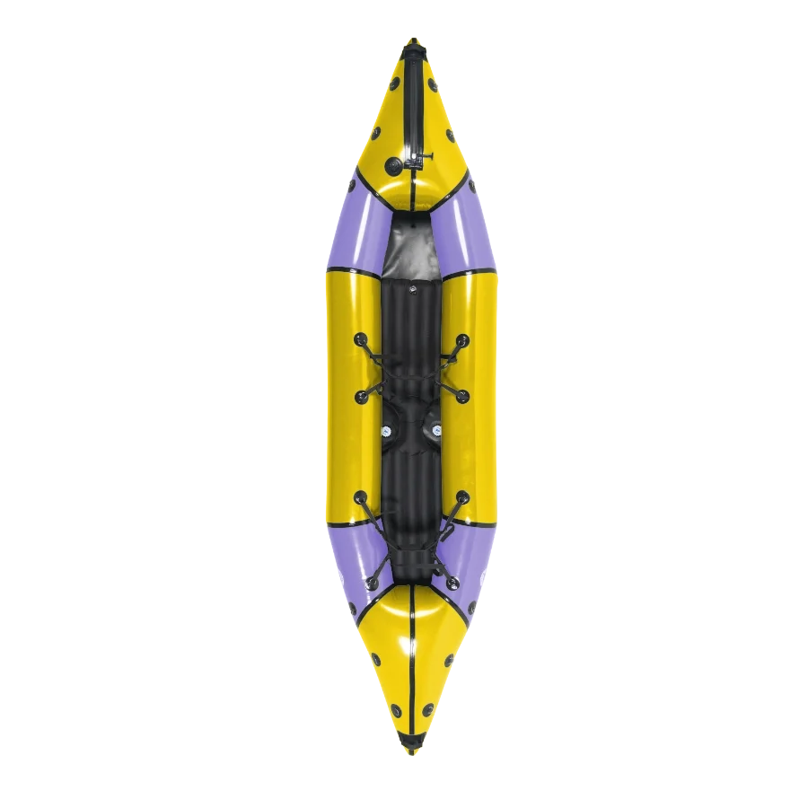 Blue Duck Packrafts（ブルーダック・パックラフト）Rere（レレ）｜高速2人乗りパックラフト 切替式セルフベイリング TiZip標準装備