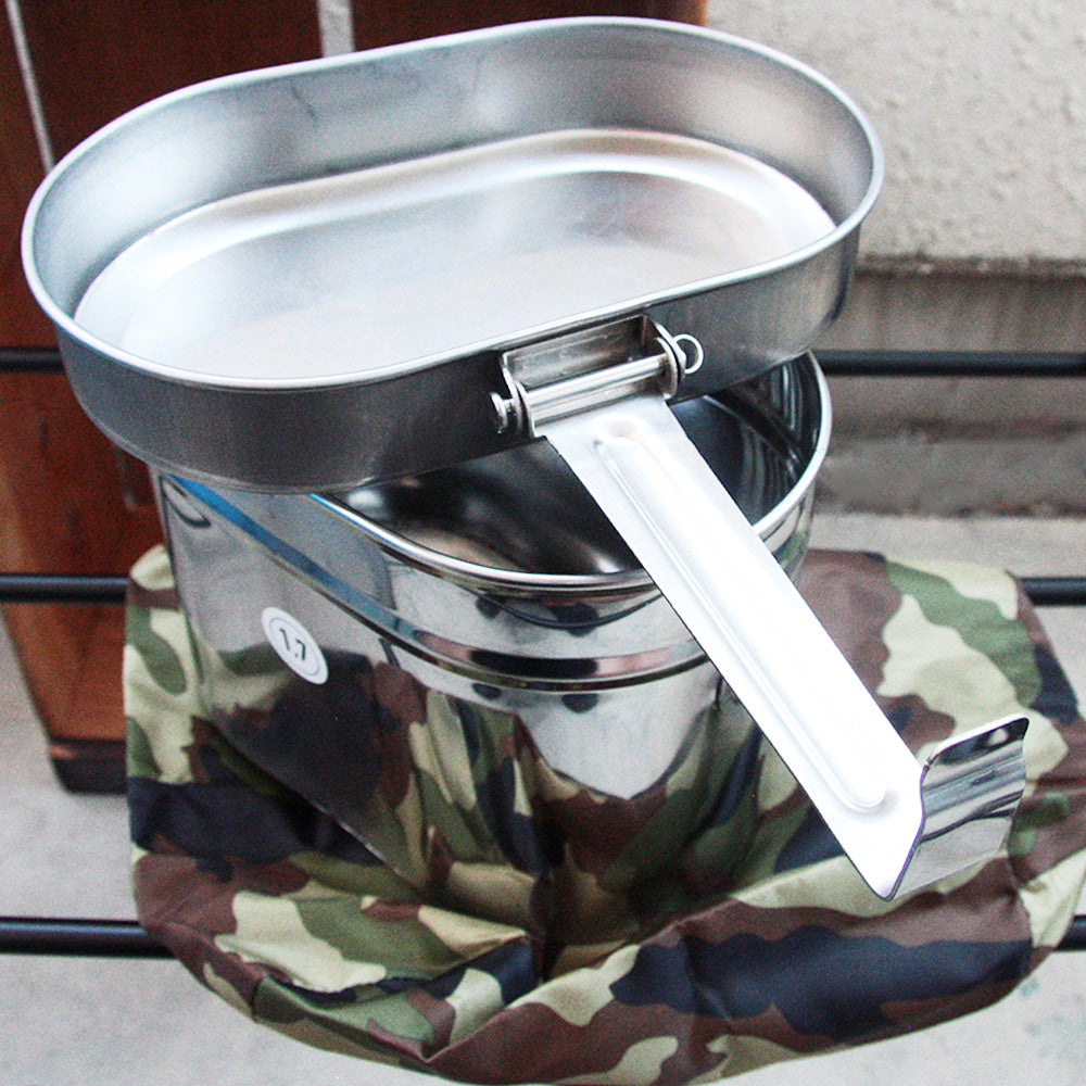 ROZA VETROV Pot Soldier 1.7L Roza Vetrov Pot Soldier 1.7L Stainless Steel Meal Kit