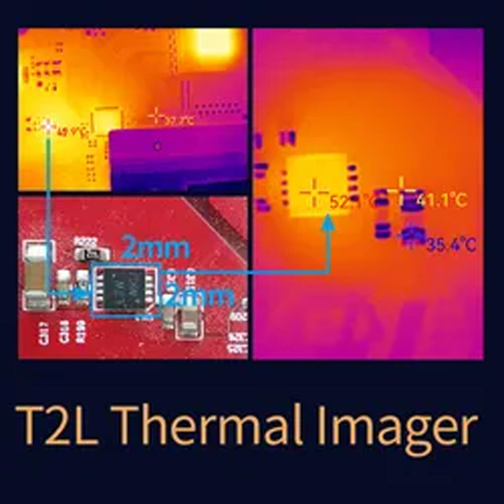 Xinfrared InfiRay T2L 熱像儀適用於智慧型手機 Android 或 iOS Win 和 Linux Type-C 熱像儀