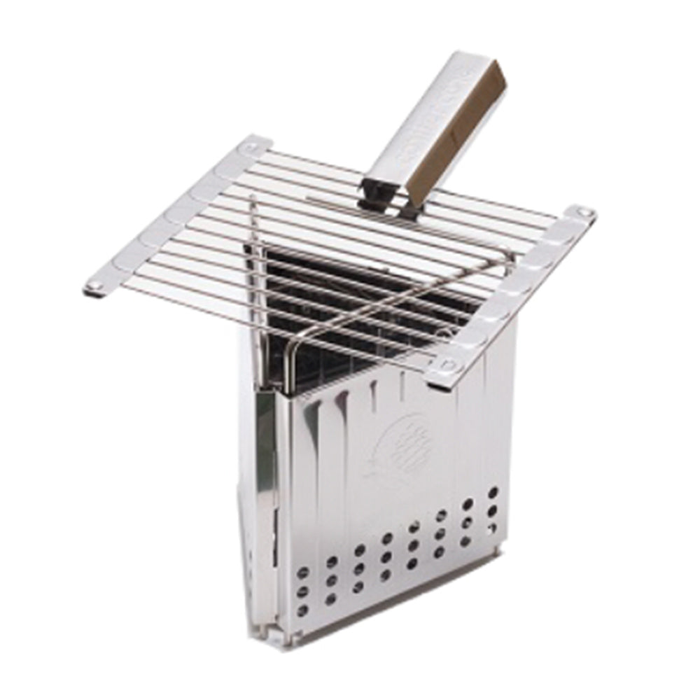 tab. Roastmaster Folding BBQ net conifer cone tab. Folding BBQ net Roastmaster