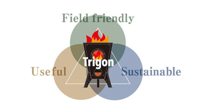 tab. Field Stove Trigon Tab Field Stove Trigon Campfire Stand