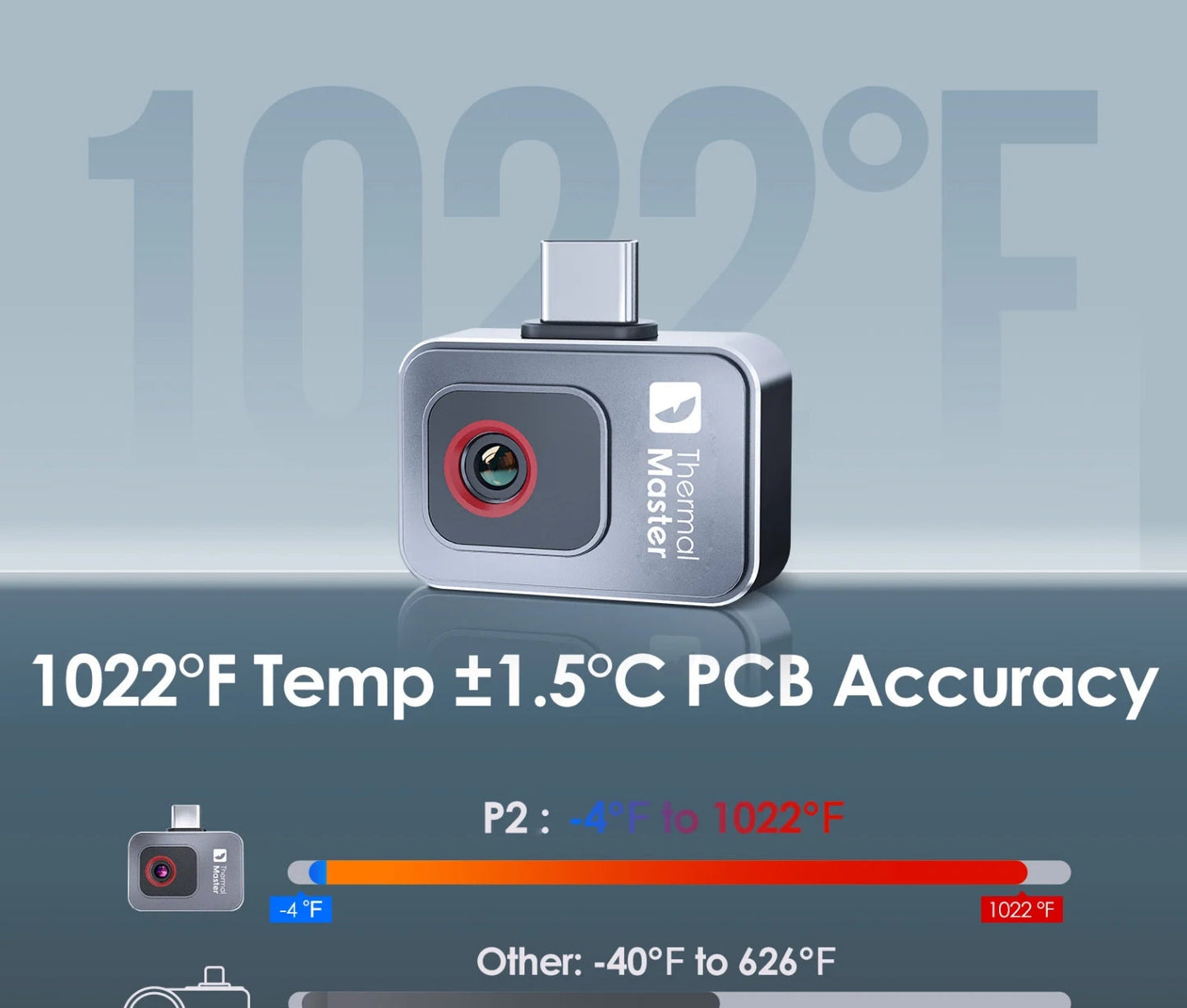 Thermal Master P2 The World's Second Smallest Thermal Camera Android Type-C Android Thermal Camera