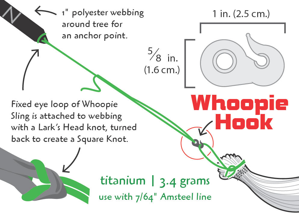 Dutchware Gear（ダッチウェアギア） Whoopie Hooks チタン製ハンモックフック MUS021